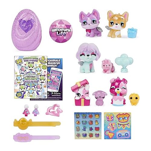  Hatchimals Pixies, Mermaids 2-Pack Collectible Dolls & Accessories (Styles May Vary), Girl Toys for Ages 5 and up