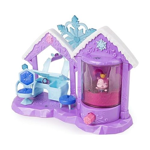  Hatchimals CollEGGtibles, Glitter Salon Playset with 2 Exclusive, for Kids Aged 5 and Up