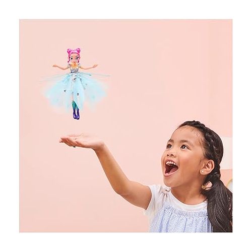  Hatchimals Pixies, Crystal Flyers Starlight Idol Magical Flying Pixie Toy Doll with Lights, Girls Gifts, Kids Toys for Girls Ages 6 and up