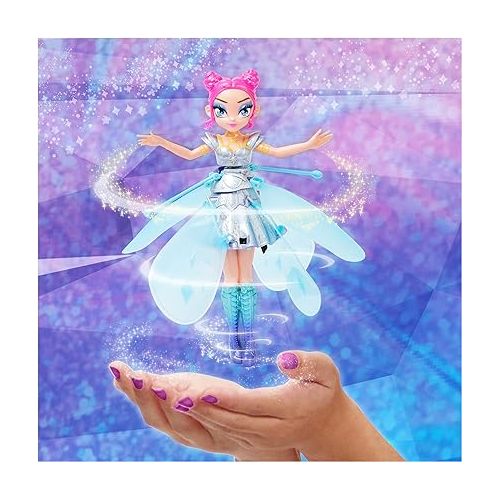  Hatchimals Pixies, Crystal Flyers Starlight Idol Magical Flying Pixie Toy Doll with Lights, Girls Gifts, Kids Toys for Girls Ages 6 and up