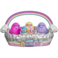 Hatchimals Alive, Spring Basket with 6 Mini Figures, 3 Self-Hatching Eggs, Fun Gift and Easter Toy, Kids Toys for Girls and Boys Ages 3 and up