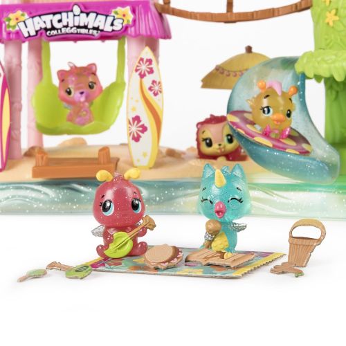  Hatchimals CollEGGtibles Tropical Party Playset with 2 Exclusive Hatchimals, Ages 5 and Up