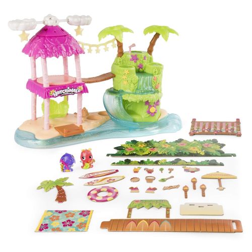  Hatchimals CollEGGtibles Tropical Party Playset with 2 Exclusive Hatchimals, Ages 5 and Up