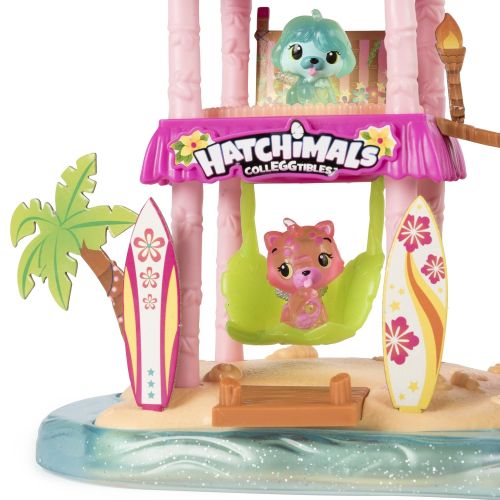  Hatchimals CollEGGtibles Tropical Party Playset with 2 Exclusive Hatchimals, Ages 5 and Up