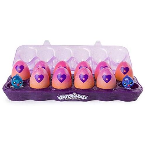  [아마존베스트]Hatchimals CollEGGtibles, 12 Pack Egg Carton with Exclusive Season 4 Hatchimals CollEGGtibles, for Ages 5 and Up (Styles and Colors May Vary)