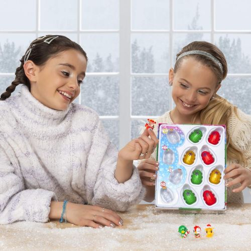  [아마존베스트]Hatchimals CollEGGtibles, 12 of Christmas Surprise Gift Set, for Kids Aged 5 and Up