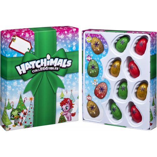  [아마존베스트]Hatchimals CollEGGtibles, 12 of Christmas Surprise Gift Set, for Kids Aged 5 and Up