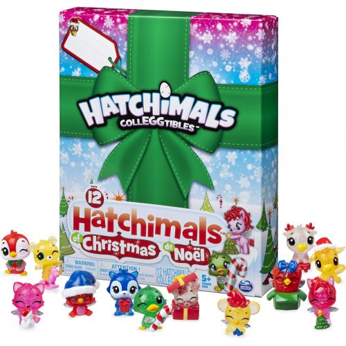  [아마존베스트]Hatchimals CollEGGtibles, 12 of Christmas Surprise Gift Set, for Kids Aged 5 and Up