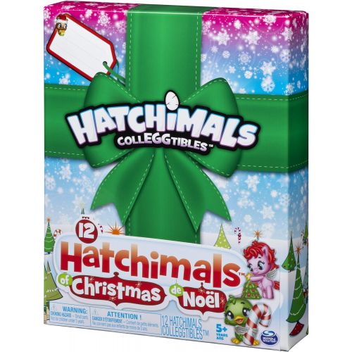  [아마존베스트]Hatchimals CollEGGtibles, 12 of Christmas Surprise Gift Set, for Kids Aged 5 and Up