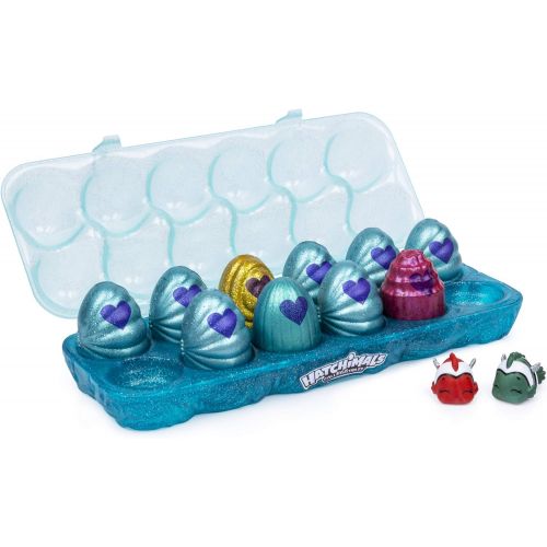  [아마존베스트]Hatchimals Colleggtibles, Mermal Magic 12 Pack Egg Carton with Season 5 for Kids Aged 5 & Up (Styles May Vary)