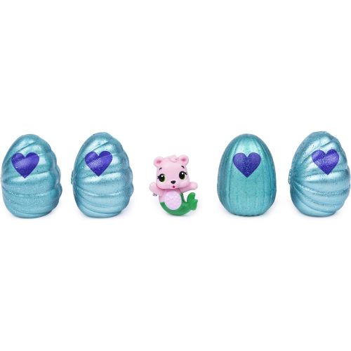  [아마존베스트]Hatchimals Colleggtibles, Mermal Magic 4 Pack + Bonus with Season 5 for Kids Aged 5 & Up (Styles May Vary)