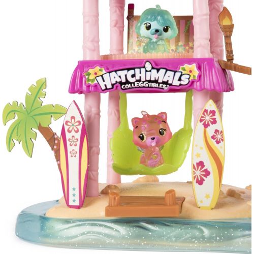  [아마존베스트]Hatchimals CollEGGtibles Tropical Party Playset with Exclusive Season 4 Hatchimals CollEGGtibles, Ages 5 and Up