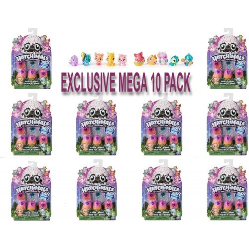  [아마존베스트]Hatchimals CollEGGtibles Season 4 Kid’s Toys (10-Pack) Collectible Playset | Glitter, Metallic, Glow-in-The-Dark- Fuzzy, and Limited Edition Surprises | Girls and Boys