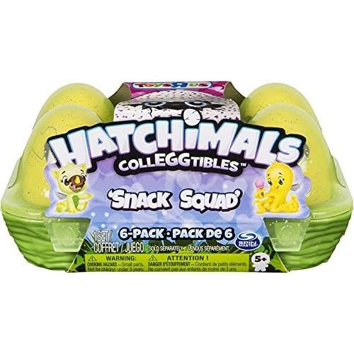  [아마존베스트]Hatchimals CollEGGtibles Snack Squad 6-Pack