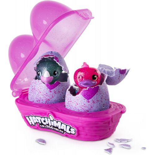  [아마존베스트]Hatchimals Glittering Garden CollEGGTIbles Series 1 Blind Carton 2 Pack