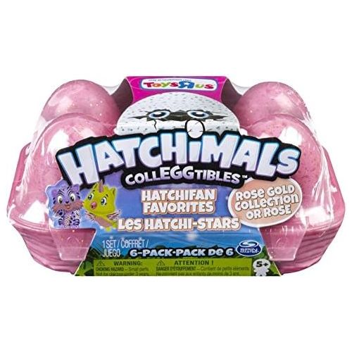  [아마존베스트]Hatchimals ColleGGtibles Rose Gold Collection 6 pack carton