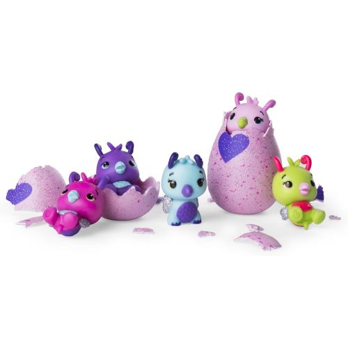  [아마존베스트]Hatchimals Colleggtibles Exclusive Season 2 Burtle Collectors 4-Pack + Bonus