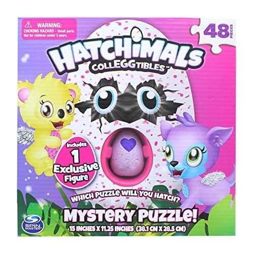  [아마존베스트]Hatchimals collEGGtibles mystery puzzle! Includes 1 exclusive figure