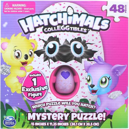  [아마존베스트]Hatchimals collEGGtibles mystery puzzle! Includes 1 exclusive figure