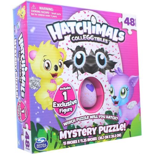  [아마존베스트]Hatchimals collEGGtibles mystery puzzle! Includes 1 exclusive figure