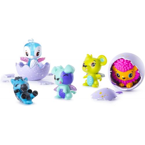  [아마존베스트]Hatchimals Colleggtibles 4 Pack + Bonus Character