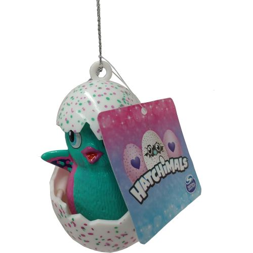  [아마존베스트]Hatchimals Pink and Teal Penguala Christmas Ornament