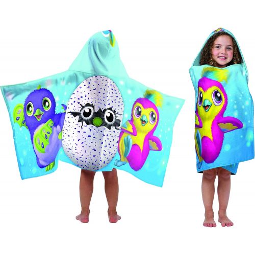  [아마존베스트]Hatchimals Cotton Hooded Bath/Pool/Beach Towel