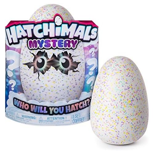  Hatchimals Mystery - Hatch 1 of 4 Fluffy Interactive Mystery Characters from Cloud Cove (Styles May Vary)