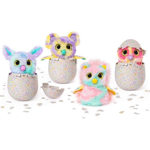  Hatchimals Mystery - Hatch 1 of 4 Fluffy Interactive Mystery Characters from Cloud Cove (Styles May Vary)