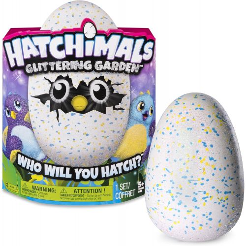  Hatchimals Glittering Garden - Hatching Egg - Interactive Creature  Shimmering Draggle by Spin Master
