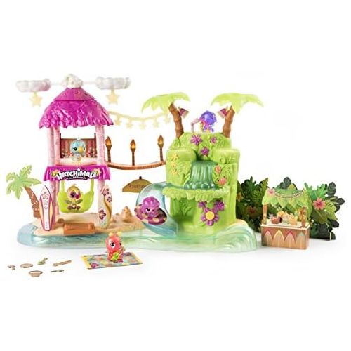  Hatchimal Colleggtibles Tropical Party Playset