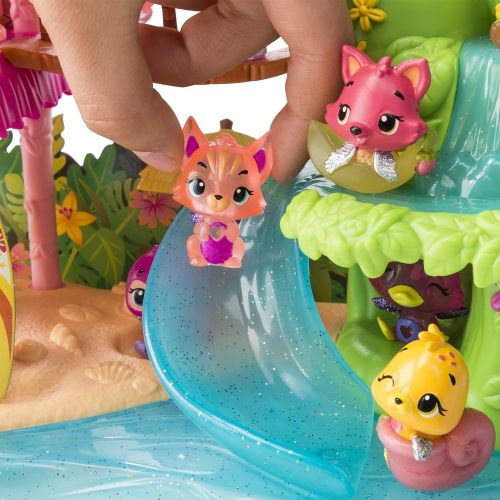  Hatchimal Colleggtibles Tropical Party Playset