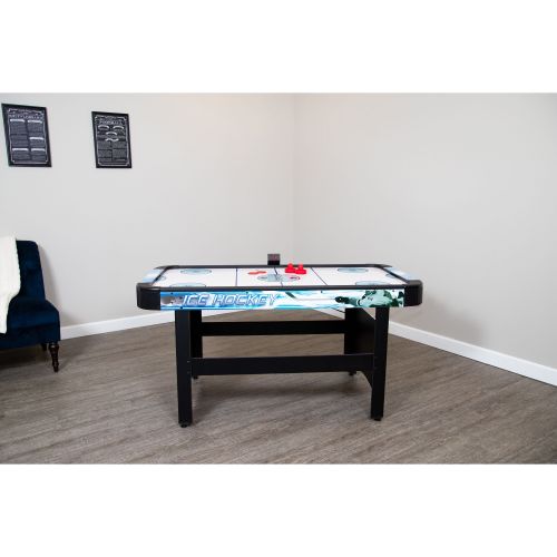  Hathaway Face-Off Air Hockey Game Table, 5-ft, WhiteBlue