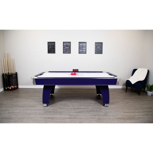  Hathaway Phantom 7.5-Foot Air Hockey Game Table with Electronic Scoring, Dual Blowers and Automatic Return