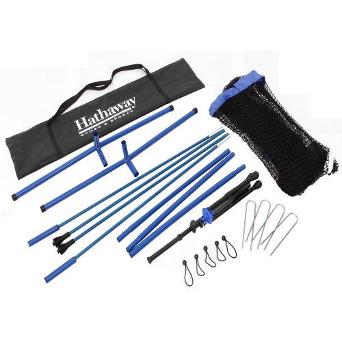  Hathaway Powerstroke Baseball Hitting Net System with Adjustable Batting Tee and 7-ft Backing Net