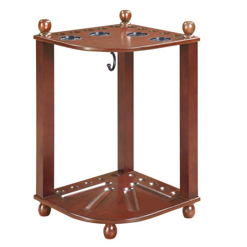  Hathaway Regent Corner Floor Cue Rack for Billiard Accessories