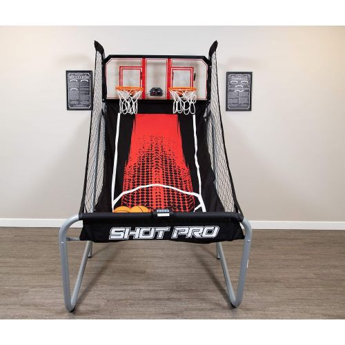  Hathaway Shot Pro Deluxe Electronic Basketball Game