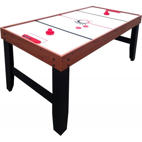  [아마존베스트]Hathaway Accelerator 4-in-1 Multi-Game Table with Basketball, Air Hockey, Table Tennis and Dry Erase Board for Kids and Families