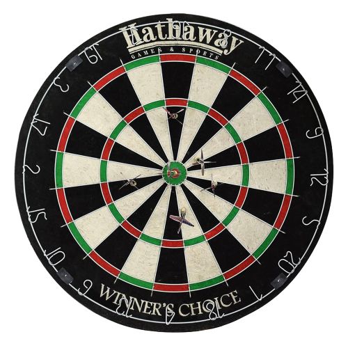  Hathaway Winners Choice 18 Sisal Fiber Bristle Dartboard