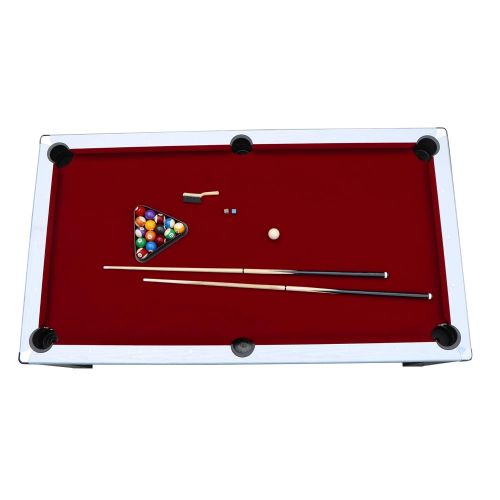  Hathaway Mirage 7.5 Pool Table, BlackRed