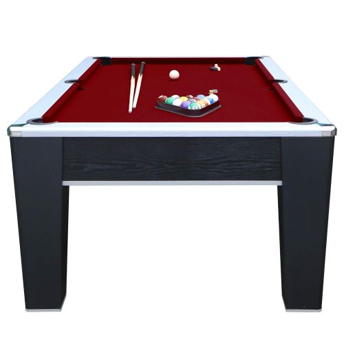  Hathaway Mirage 7.5 Pool Table, BlackRed