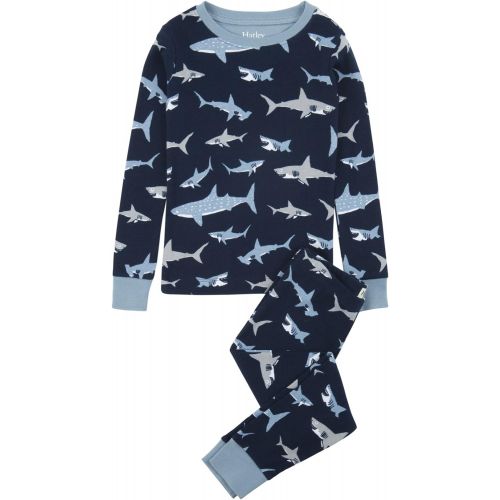  할로윈 용품Hatley Boys Organic Cotton Long Sleeve Printed Pajama Sets