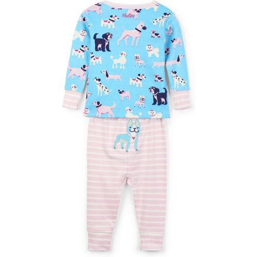  Hatley Baby Girls Organic Cotton Long Sleeve Mini Pajama Sets