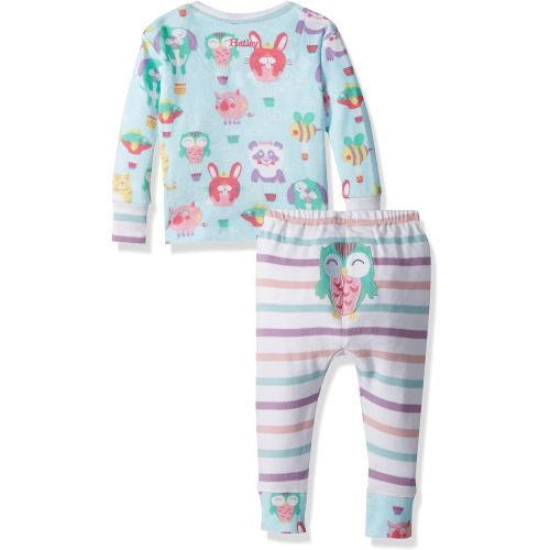  Hatley Baby Girls Organic Cotton Long Sleeve Mini Pajama Sets