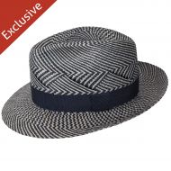 Hats.com Shades of Blue Fedora - Exclusive