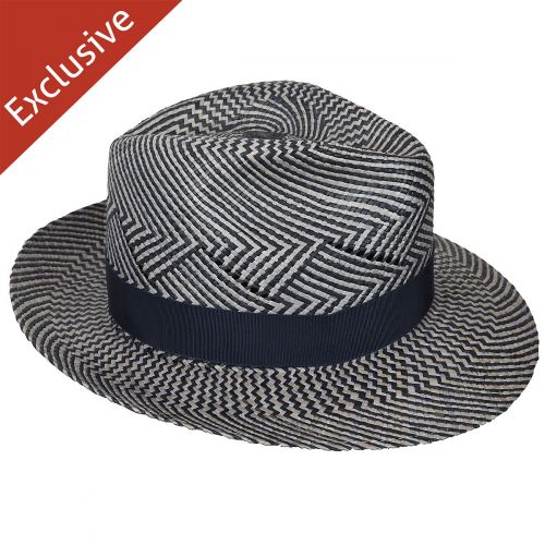  Hats.com Shades of Blue Fedora - Exclusive