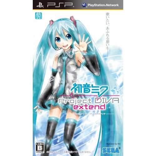  Hatsune Miku: Project Diva Extend (Sony PSP)[Japanese Language Import]