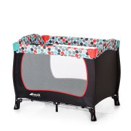 Hauck/Fisher Price Sleepn Play Travel Cot / 40 x 29 x 32 in, Gumball Black