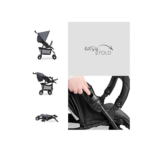  Hauck Sport Lightweight Compact Foldable Stroller