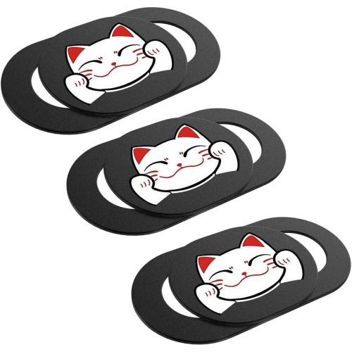  [아마존베스트]Haulonda Laptop Webcam Cover,0.027in Ultra Thin Cute Cat Web Camera Cover Slide Camera Blocker Protect Privacy for Computer/Laptop/Desktop/PC/iMac/MacBook Pro/Mac Mini/Smartphone (3 Pack)